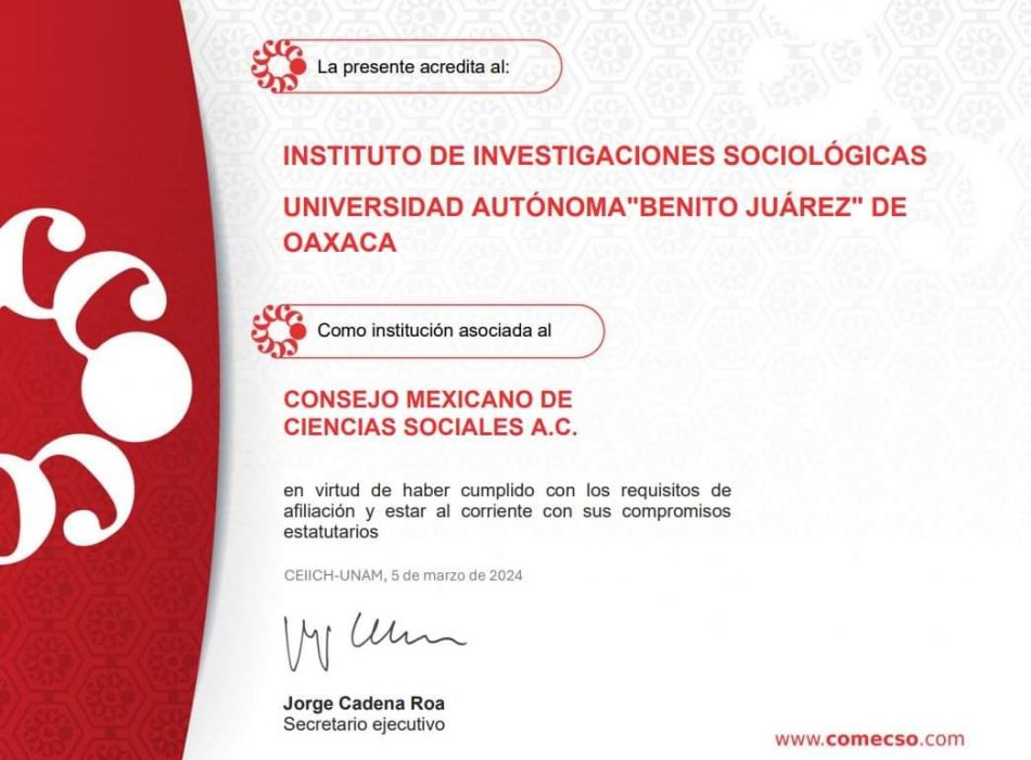 Acreditacion comecso al iisuabjo 2024