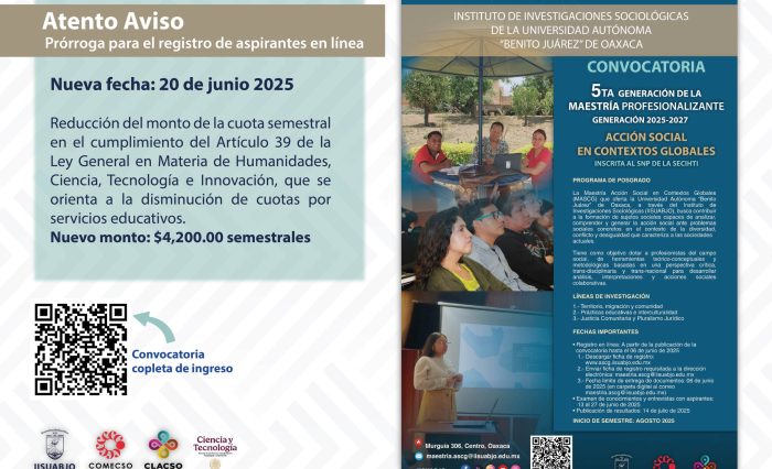 comunicado MASCG